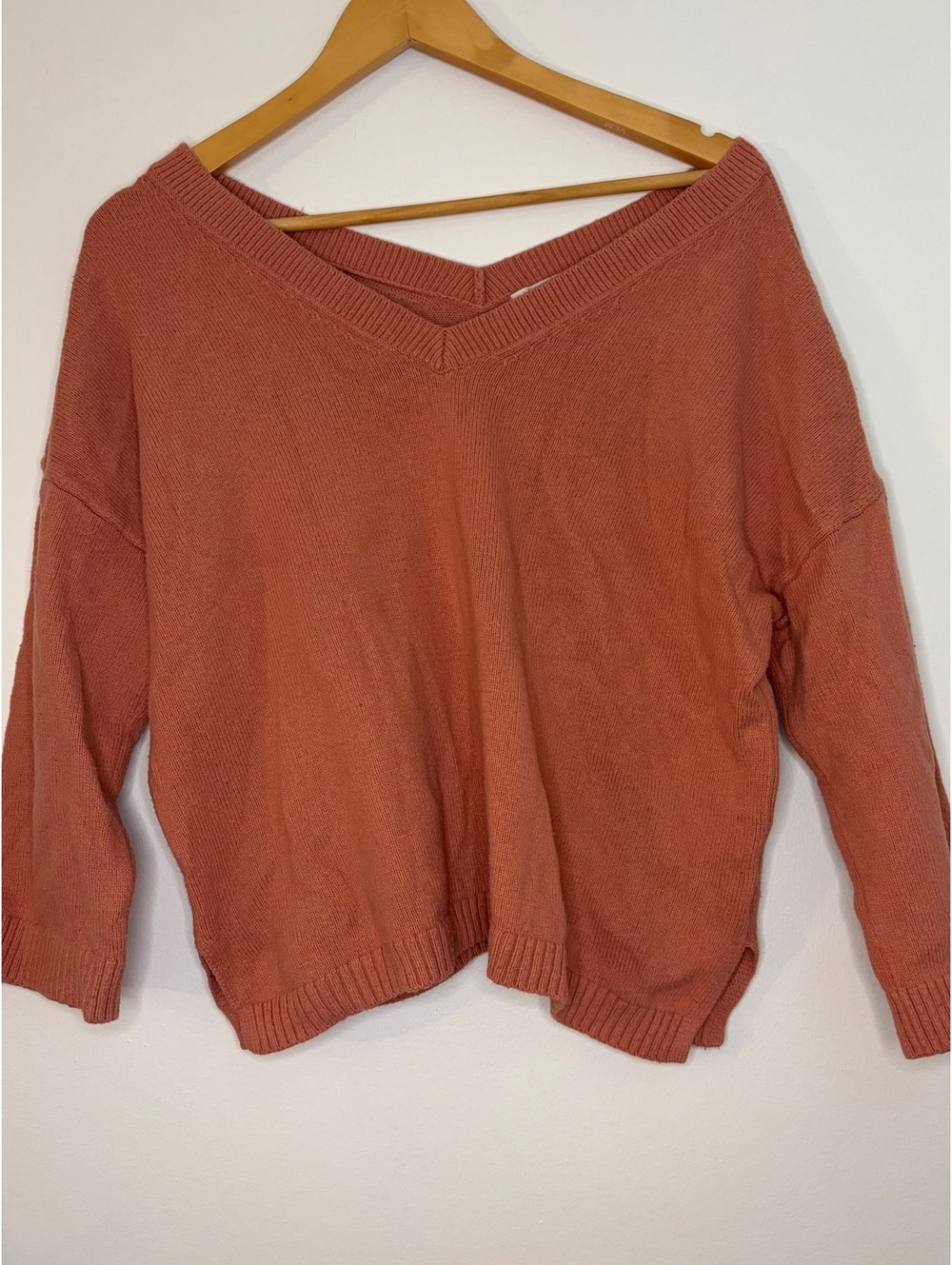 Madewell Double V Pullover Sweater- Size M